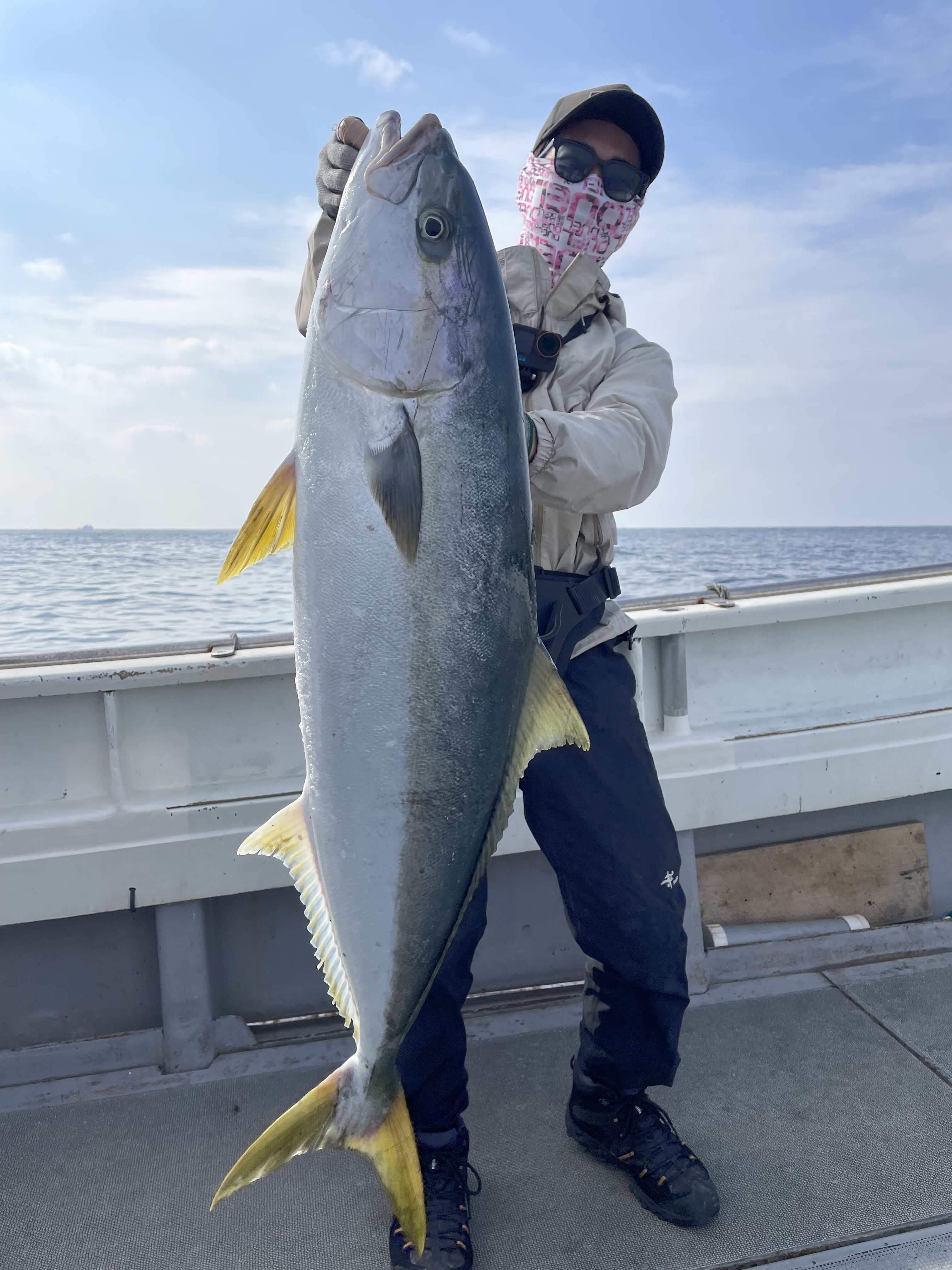 ナブラ撃ちドンピシャ一撃！さすがです