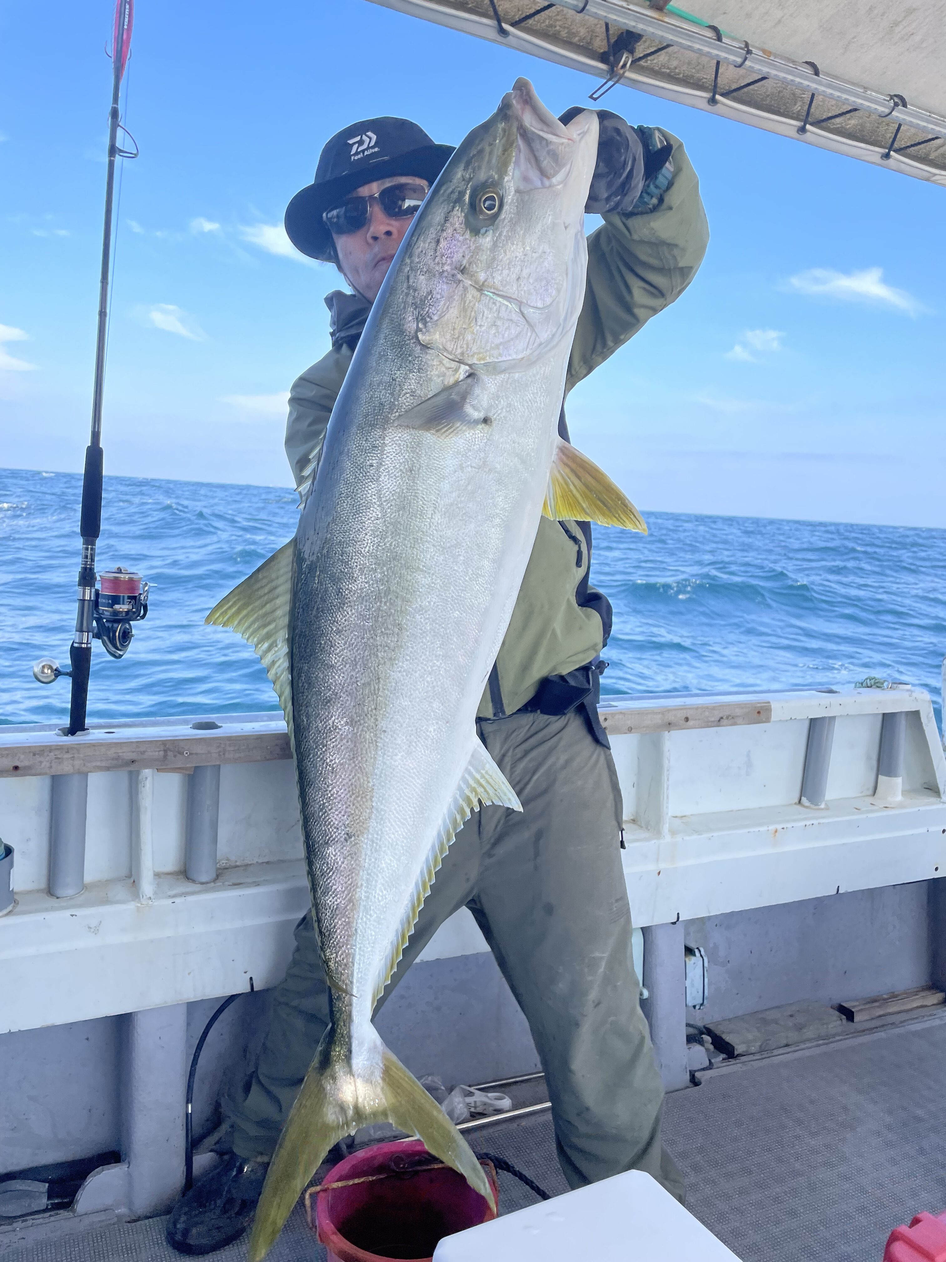 ジギングにて12㎏⤴️